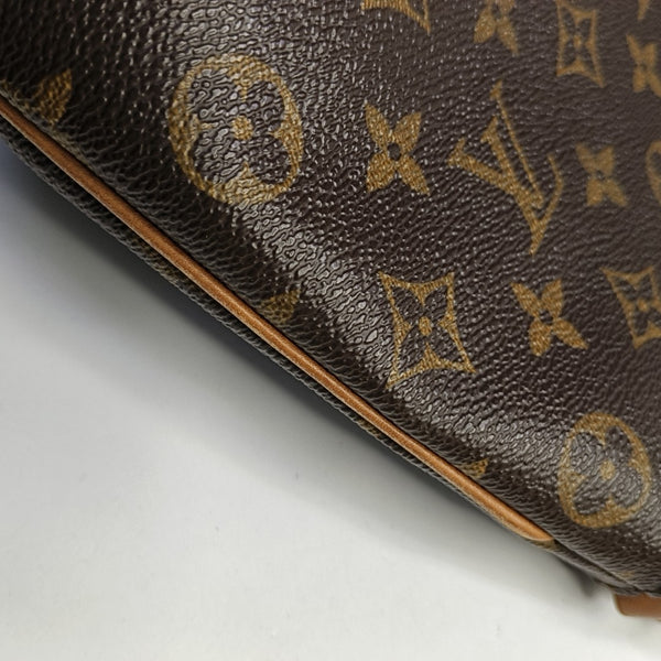 MUSETTE TANGO Monogram Coated Canvas Brown