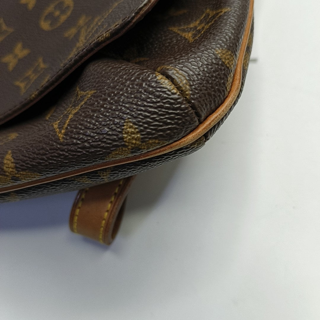 MUSETTE TANGO Monogram Coated Canvas Brown