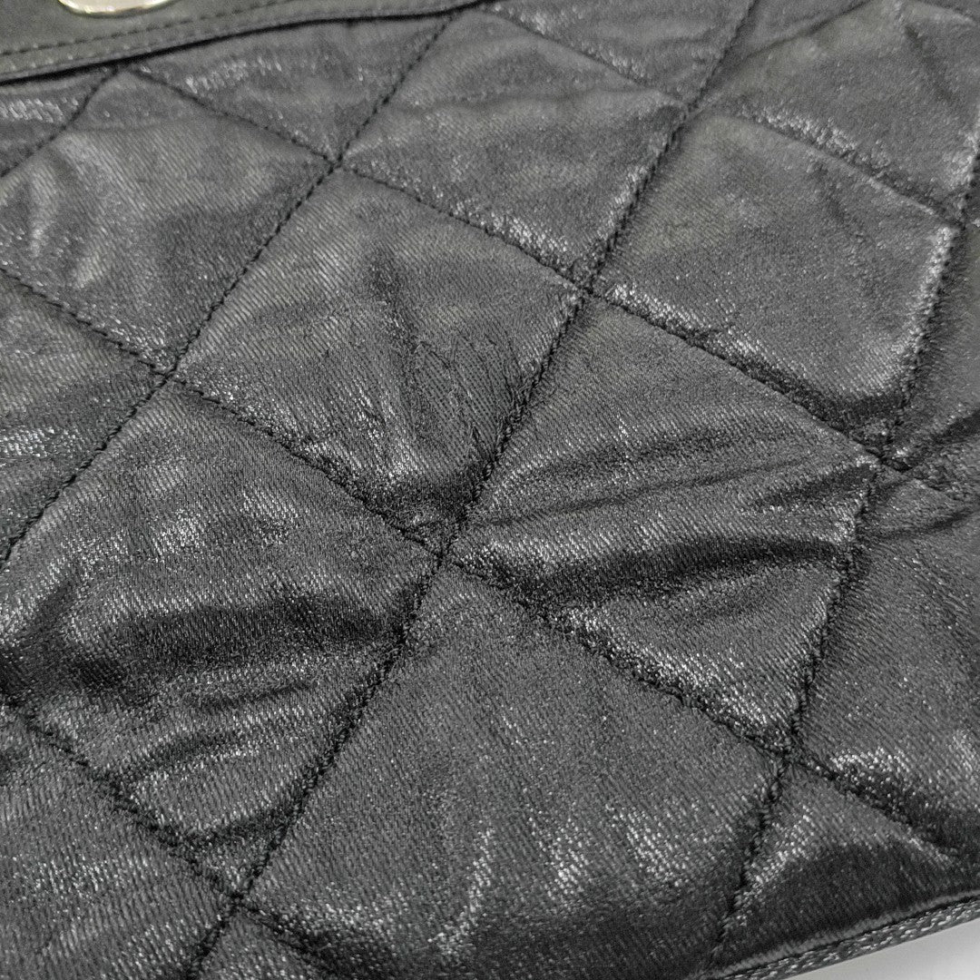 PARIS BIARRITZ Quilted Fabric Black