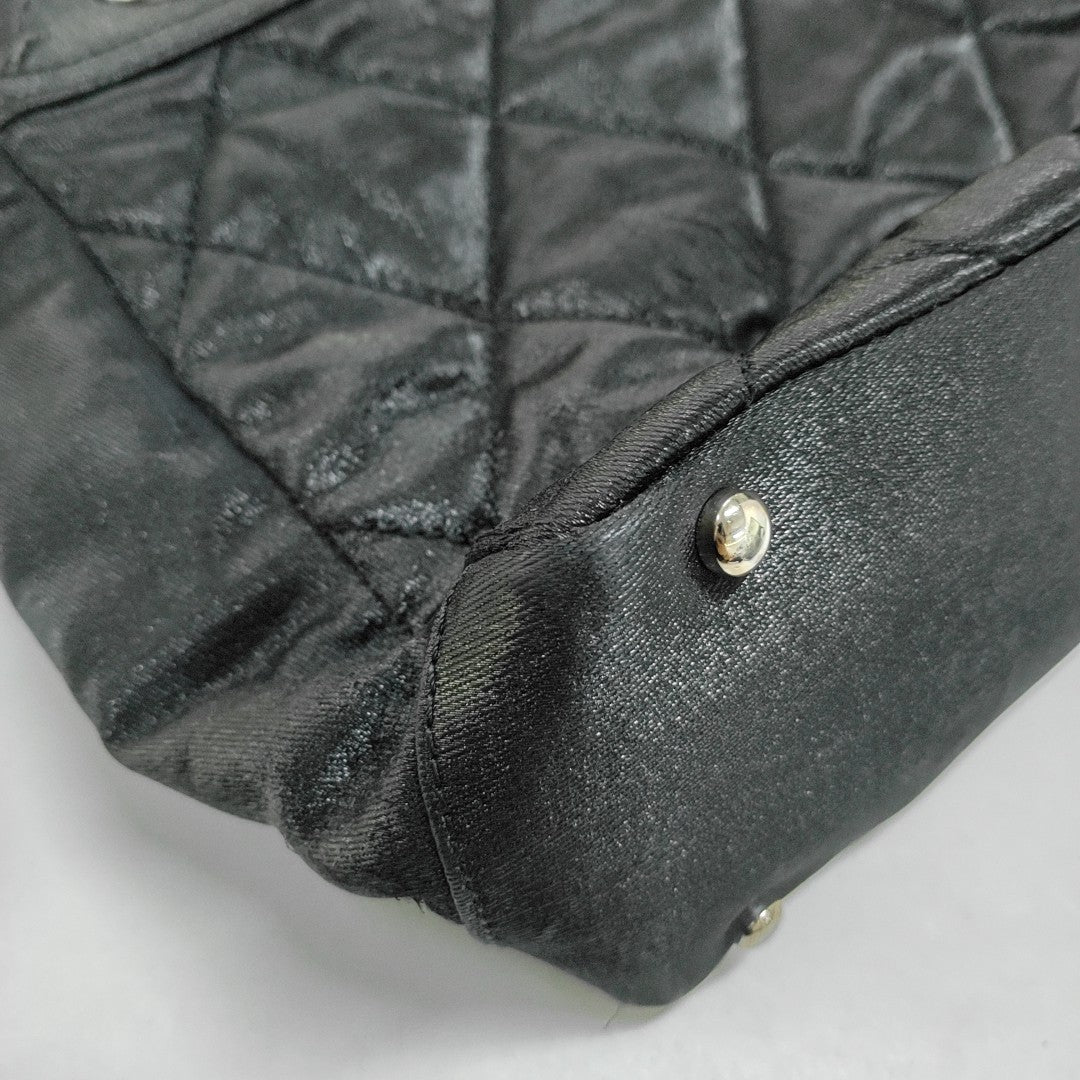 PARIS BIARRITZ Quilted Fabric Black