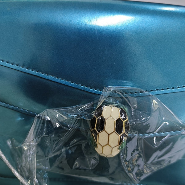 SERPENTI FOREVER Patent Leather Blue