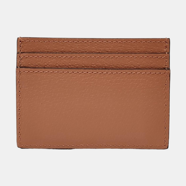 Authenticated pre-owned  Ophidia Monogram Calfskin Pink Card Holder - Card Holder at Looply