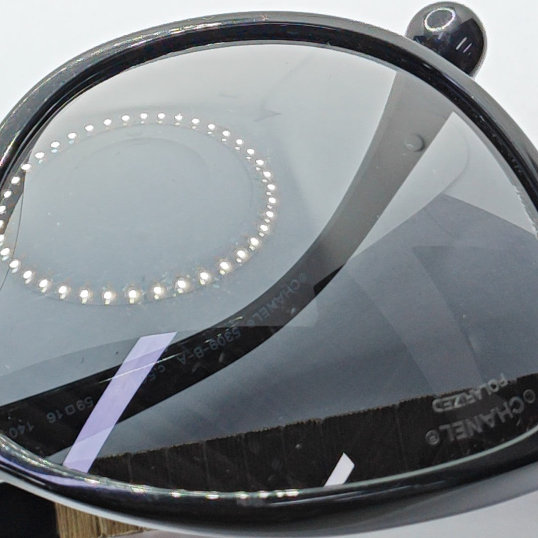 Synthetic Sunglasses Black