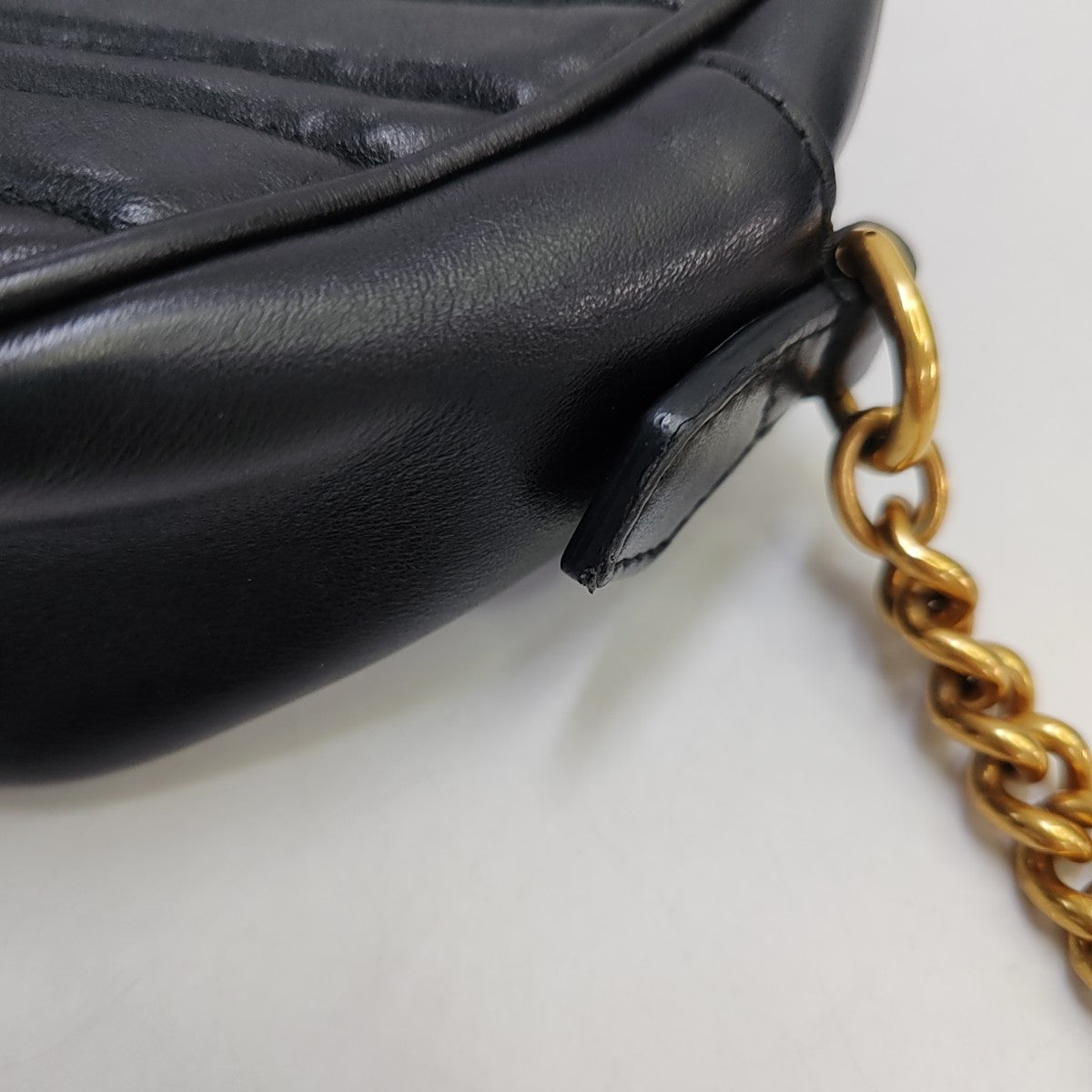 GG Marmont Small Quilted Calfskin Black