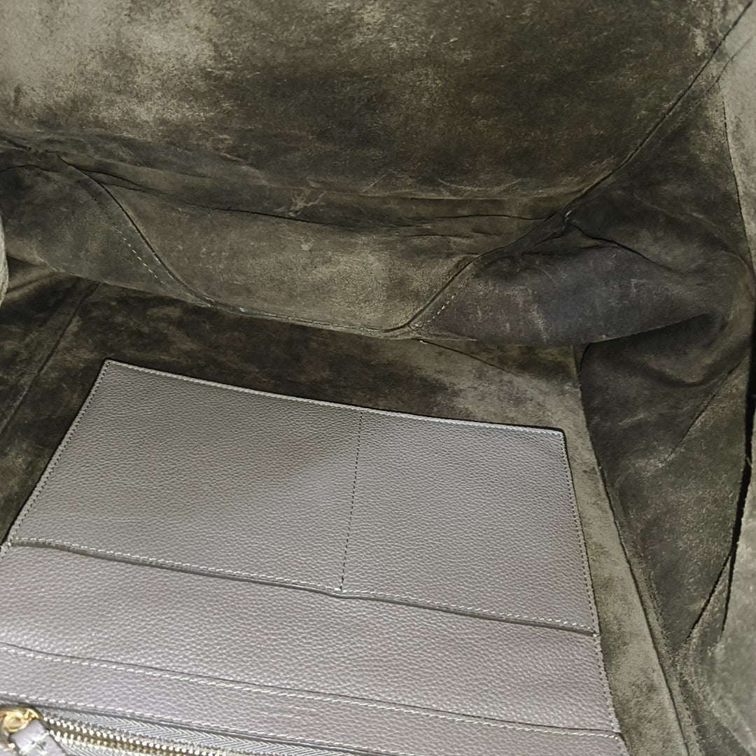 CABAS PHANTOM Small Calfskin Gray