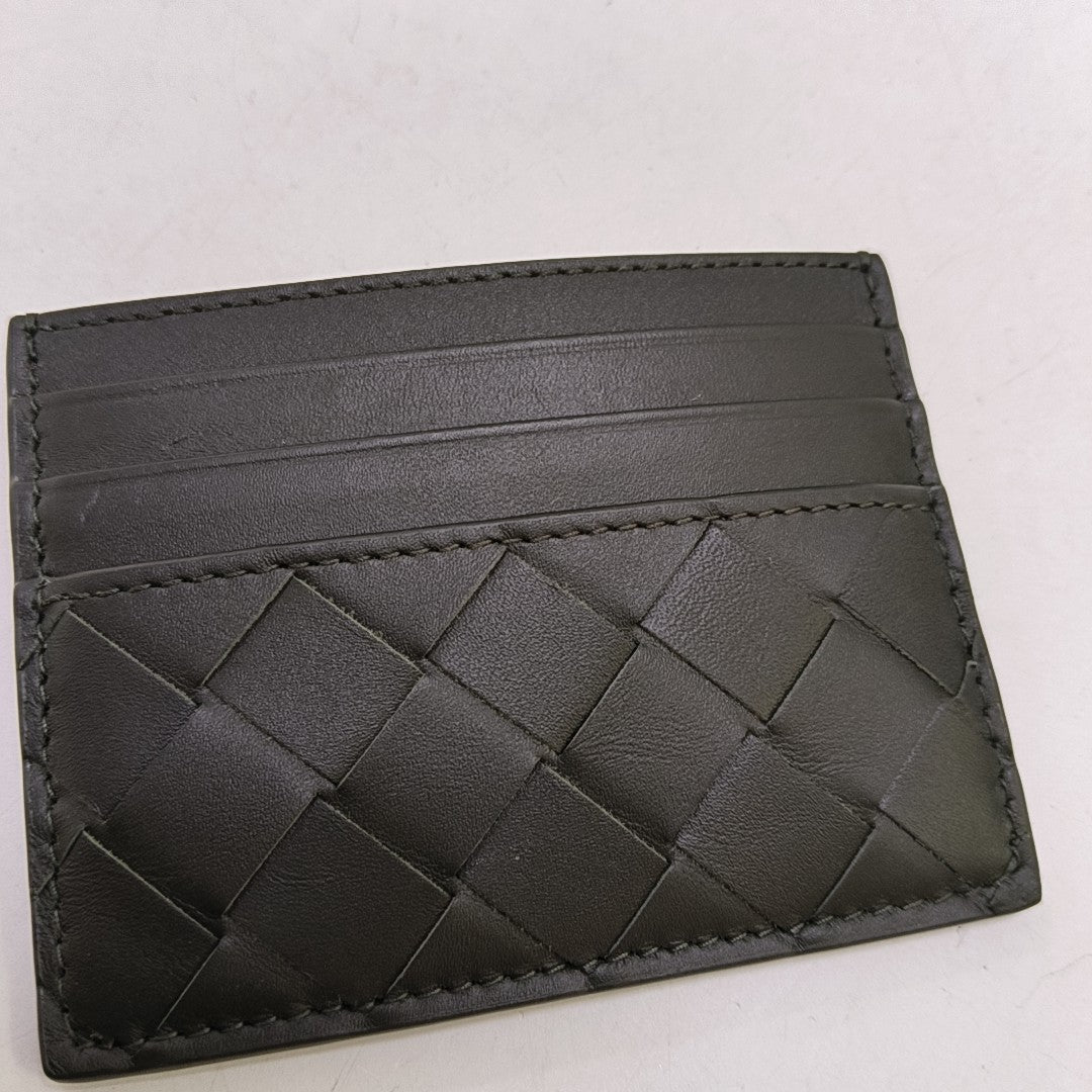 Calfskin Card Holder Black