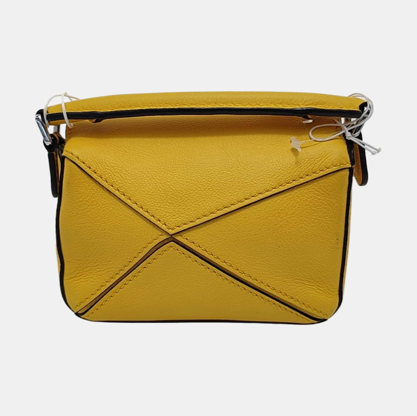 Authenticated pre-owned  Puzzle Calfskin Yellow - Crossbody Bag at Looply