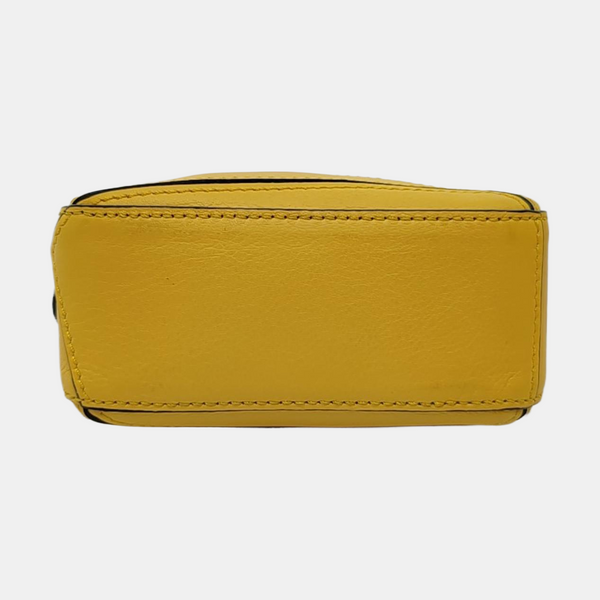 Authenticated pre-owned  Puzzle Calfskin Yellow - Crossbody Bag at Looply