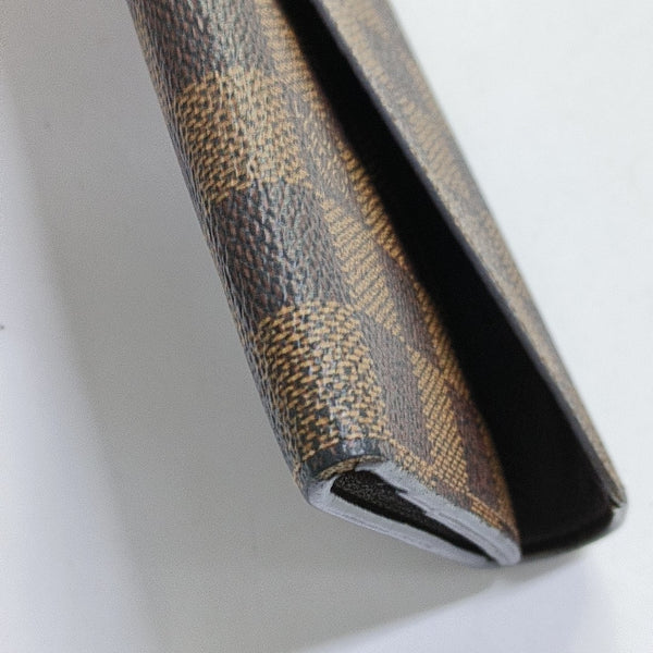 JOSÉPHINE Damier Ebene Coated Canvas Brown Wallet