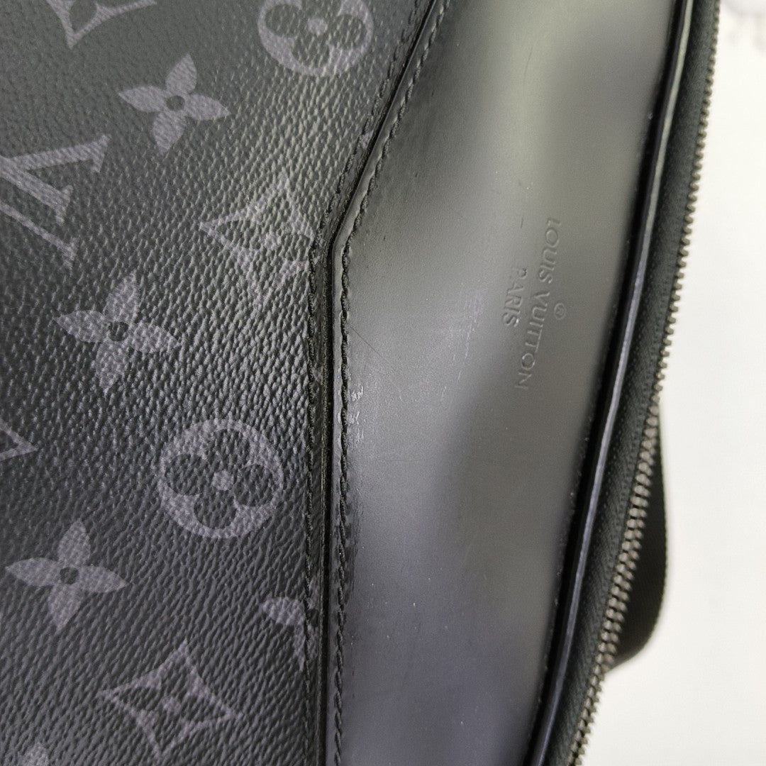 EXPLORER Monogram Coated Canvas Black