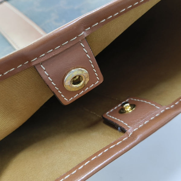 TRIOMPHE CANVAS Small Coated Canvas Brown