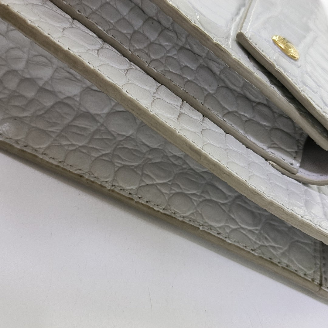 Pocket Mini Calfskin White