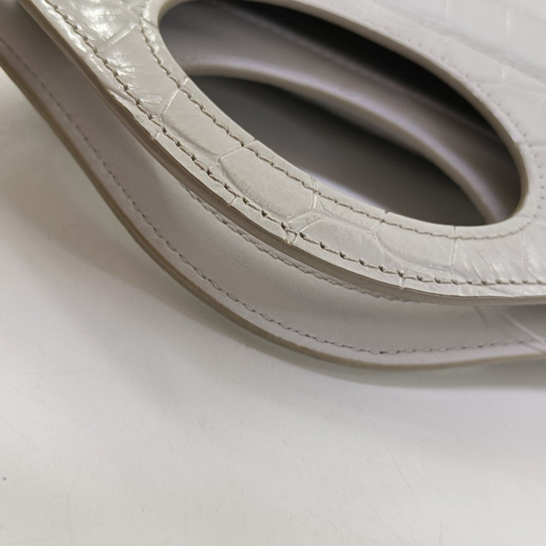 Pocket Mini Calfskin White