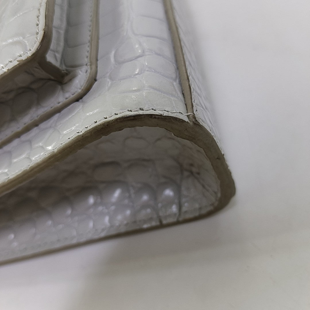 Pocket Mini Calfskin White
