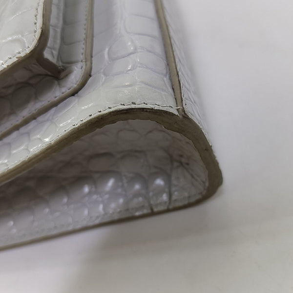 Pocket Mini Calfskin White
