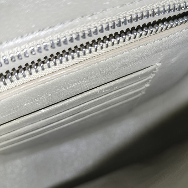 TROTTEUR Small Calfskin Gray