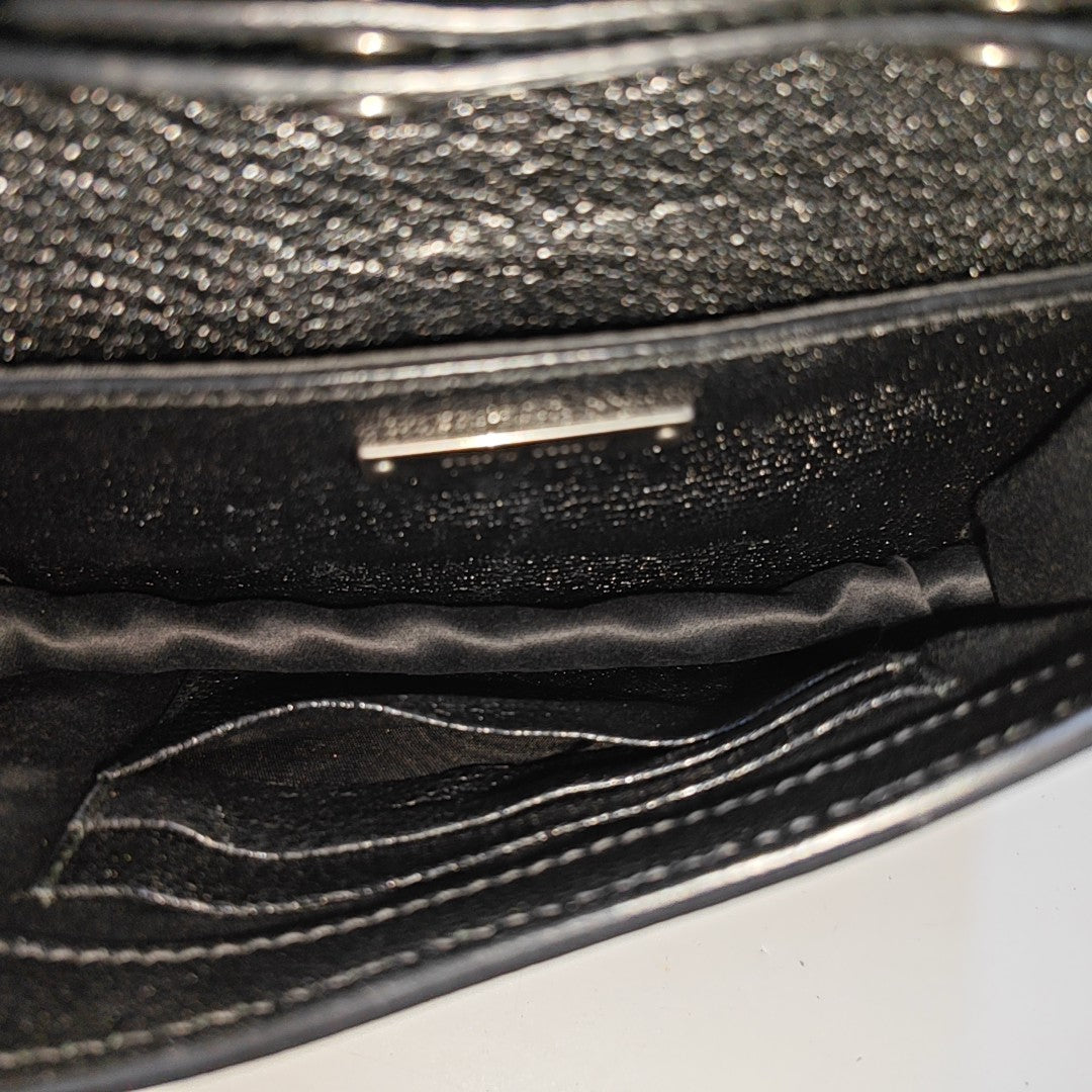 My Miu Calfskin Black