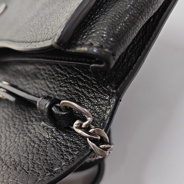 My Miu Calfskin Black