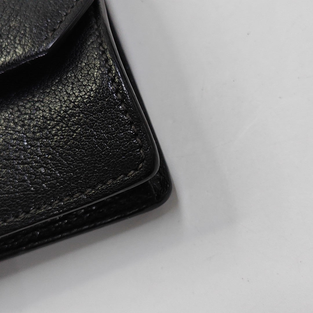 My Miu Calfskin Black