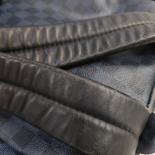 APOLLO Damier Coated Canvas Blue