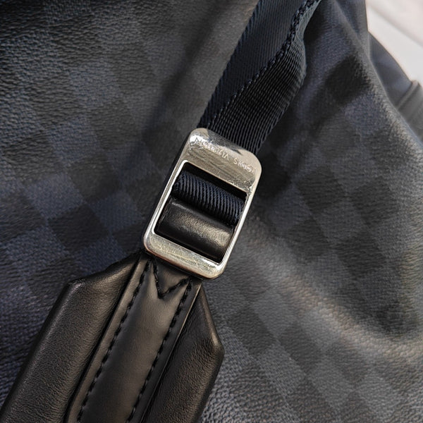 APOLLO Damier Coated Canvas Blue
