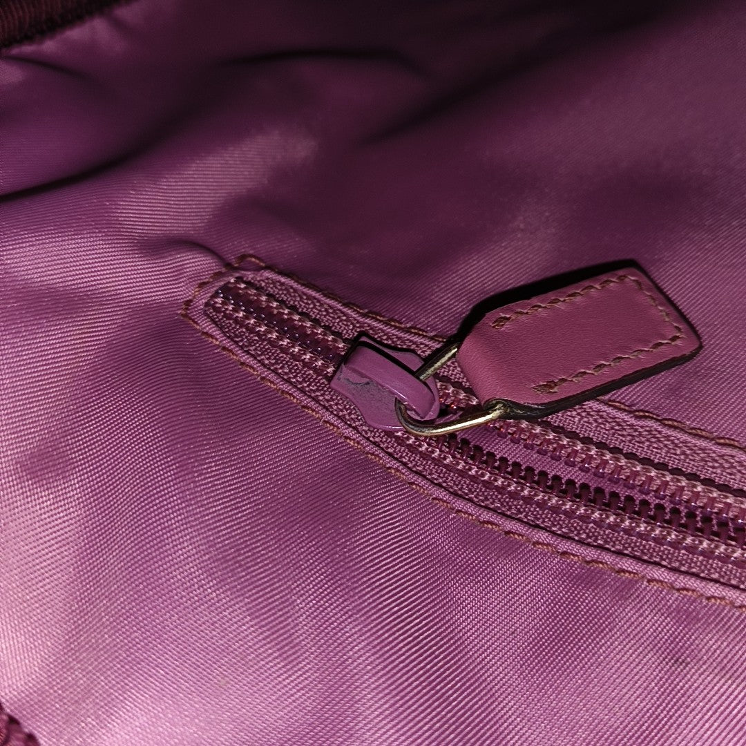 Signature Monogram Coated Canvas Pink