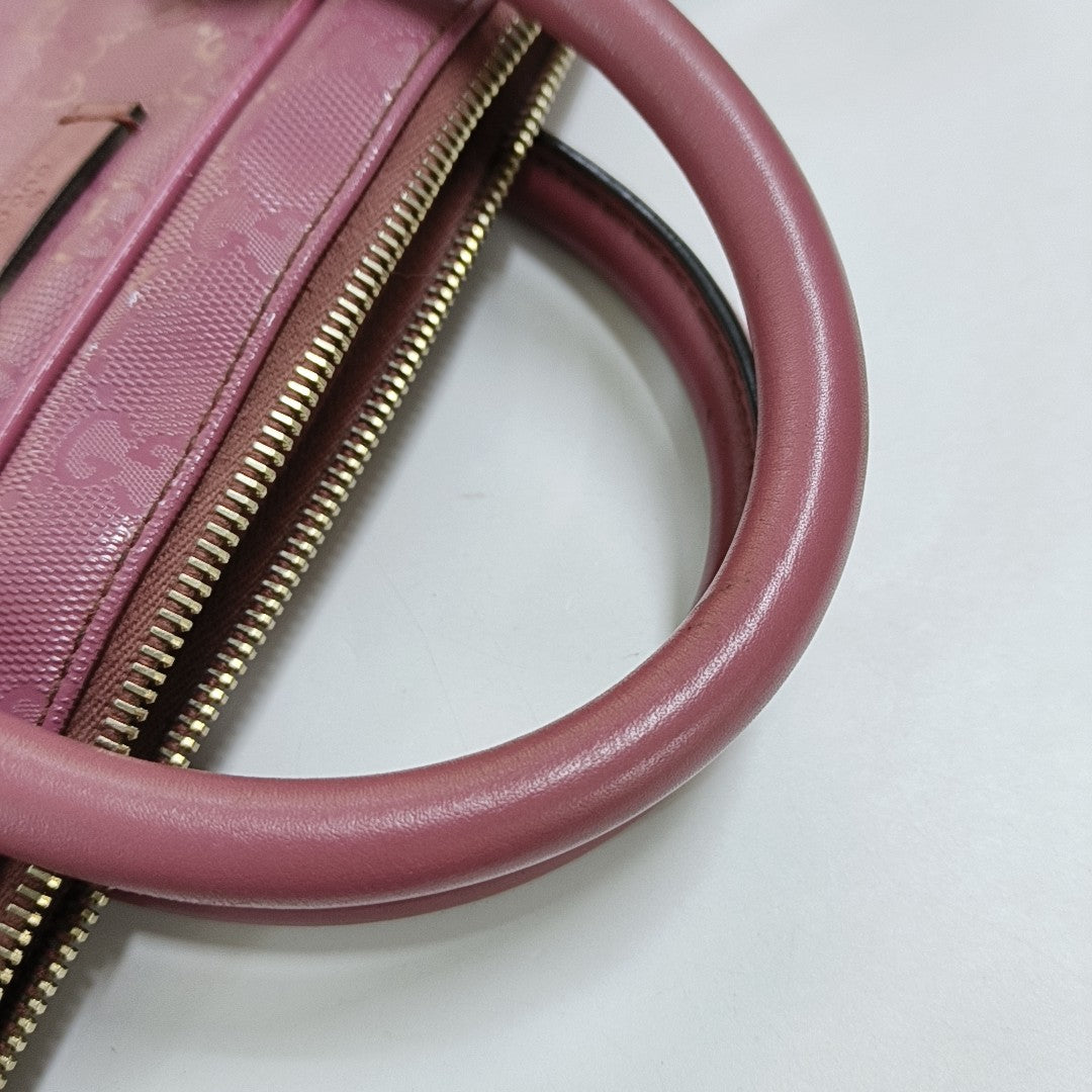Signature Monogram Coated Canvas Pink