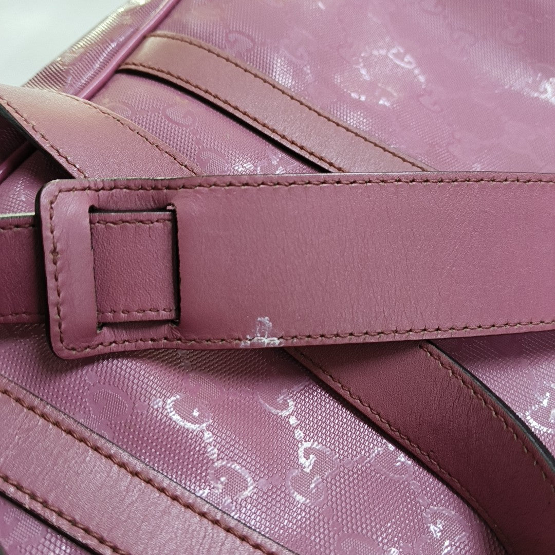 Signature Monogram Coated Canvas Pink