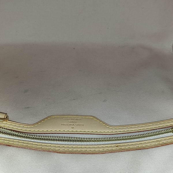 BREA MM Monogram Patent Leather Yellow