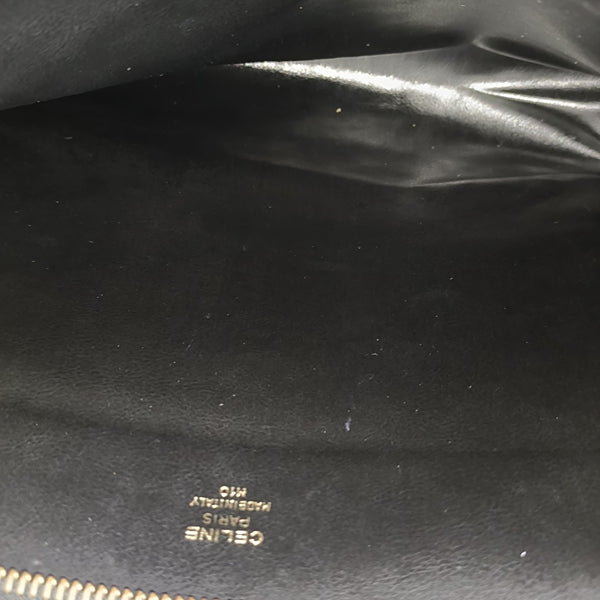 MACADAM CLUTCHES Coated Canvas Black