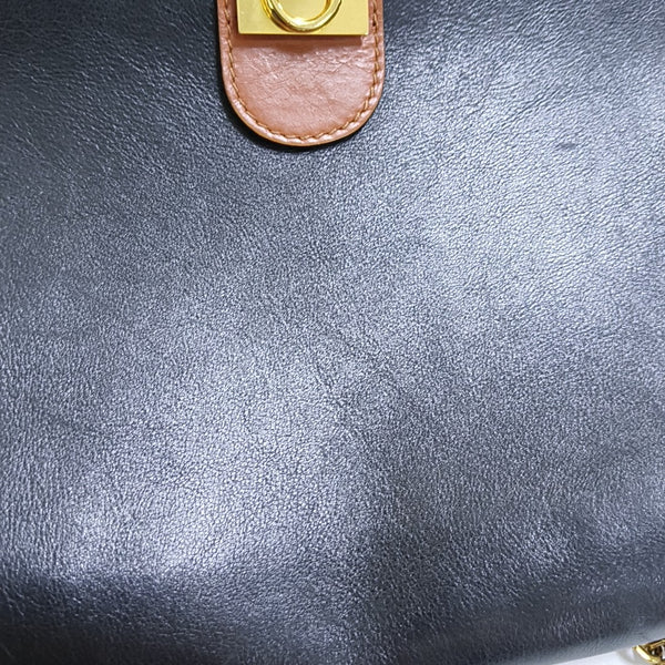 MACADAM CLUTCHES Coated Canvas Black
