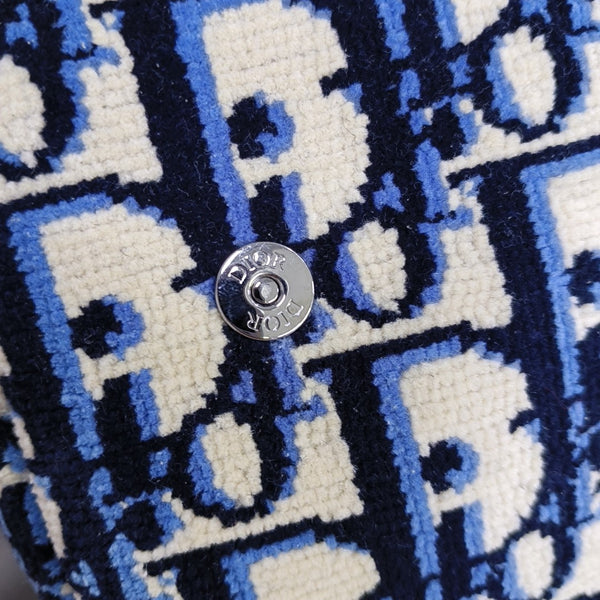 Saddle Small Oblique Fabric Multicolor