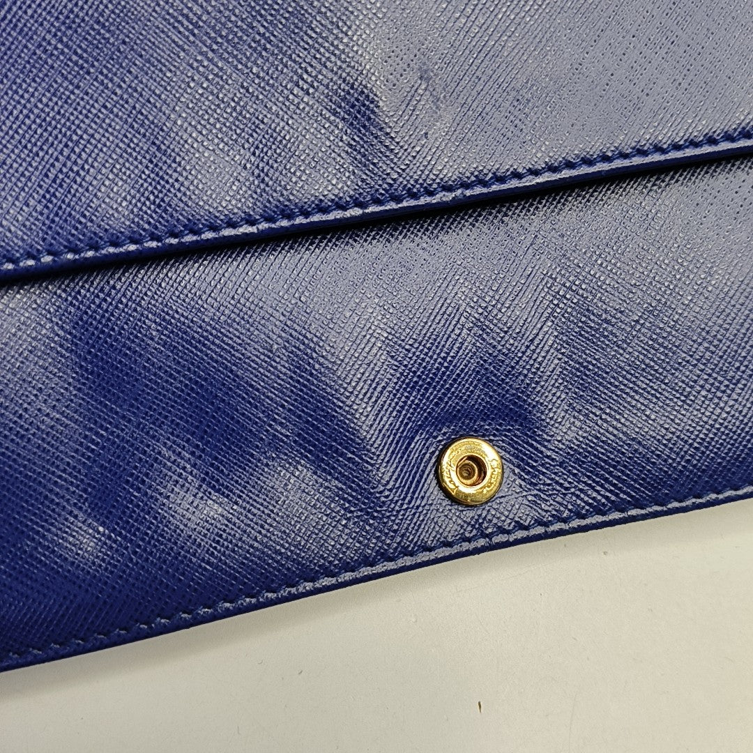 Ginny Calfskin Blue