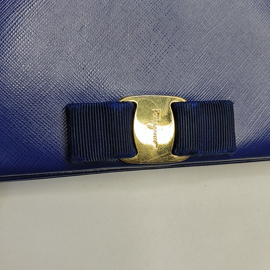 Ginny Calfskin Blue