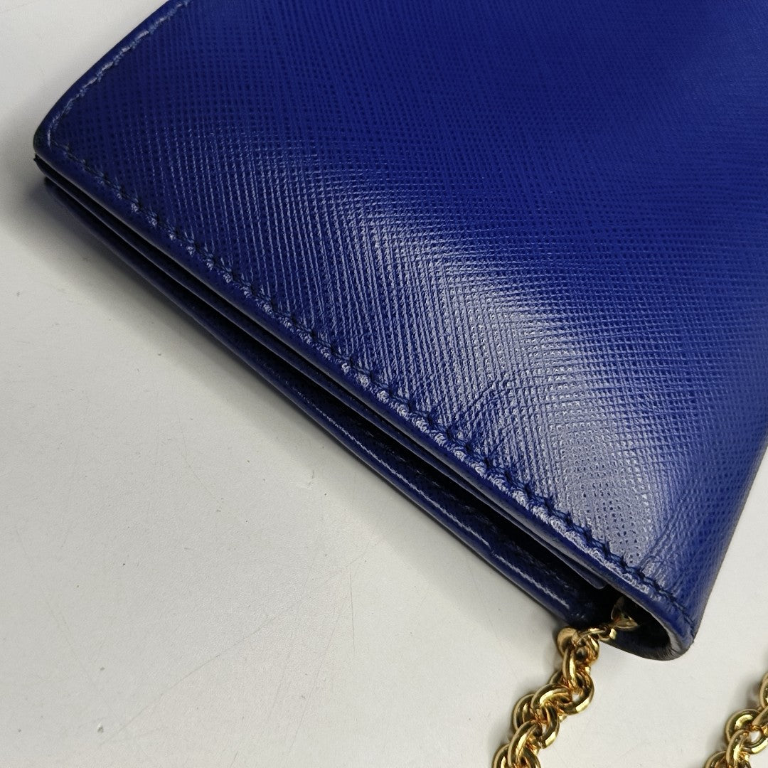 Ginny Calfskin Blue
