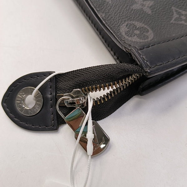 Pochette Voyag MM Monogram Coated Canvas Black