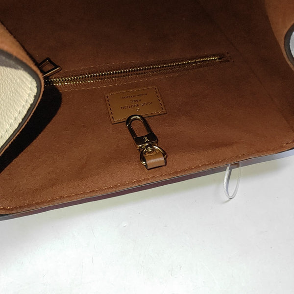 FOLD PM Monogram Coated Canvas Brown