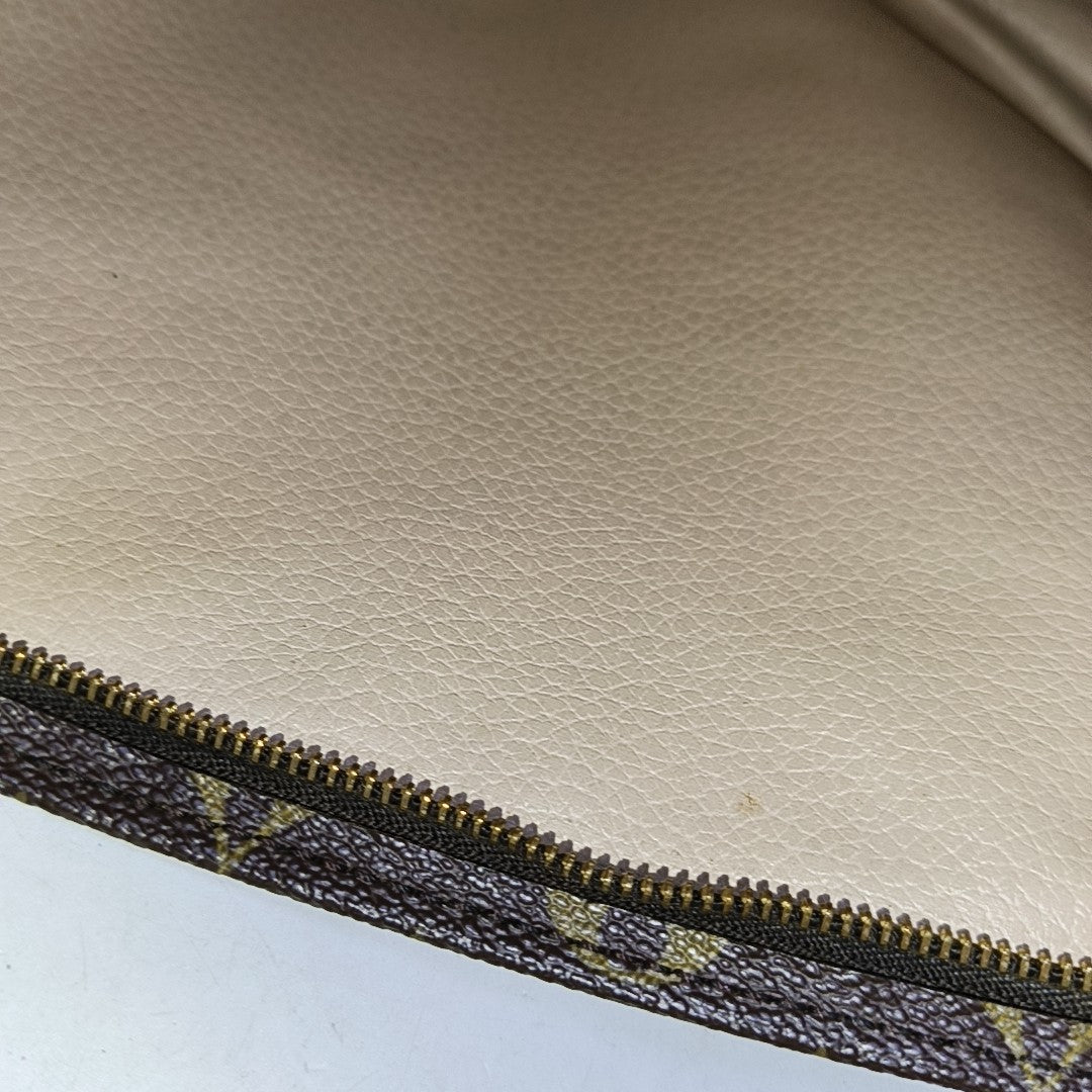 TOILET POCKET 26 Monogram Coated Canvas Brown