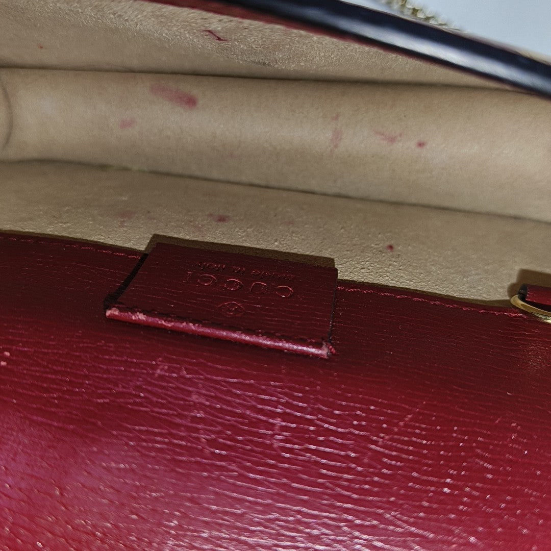 Sylvie Super Mini Calfskin Red