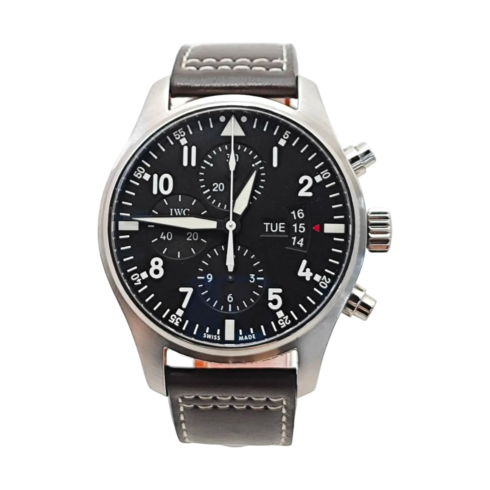 40.4mm Black Automatic Watch
