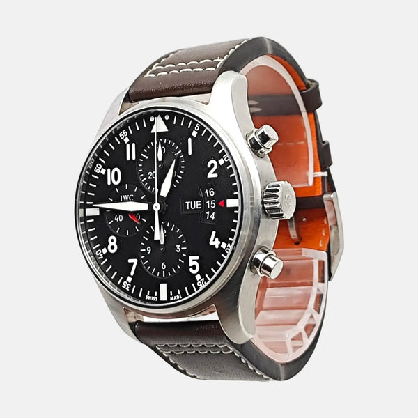 40.4mm Black Automatic Watch