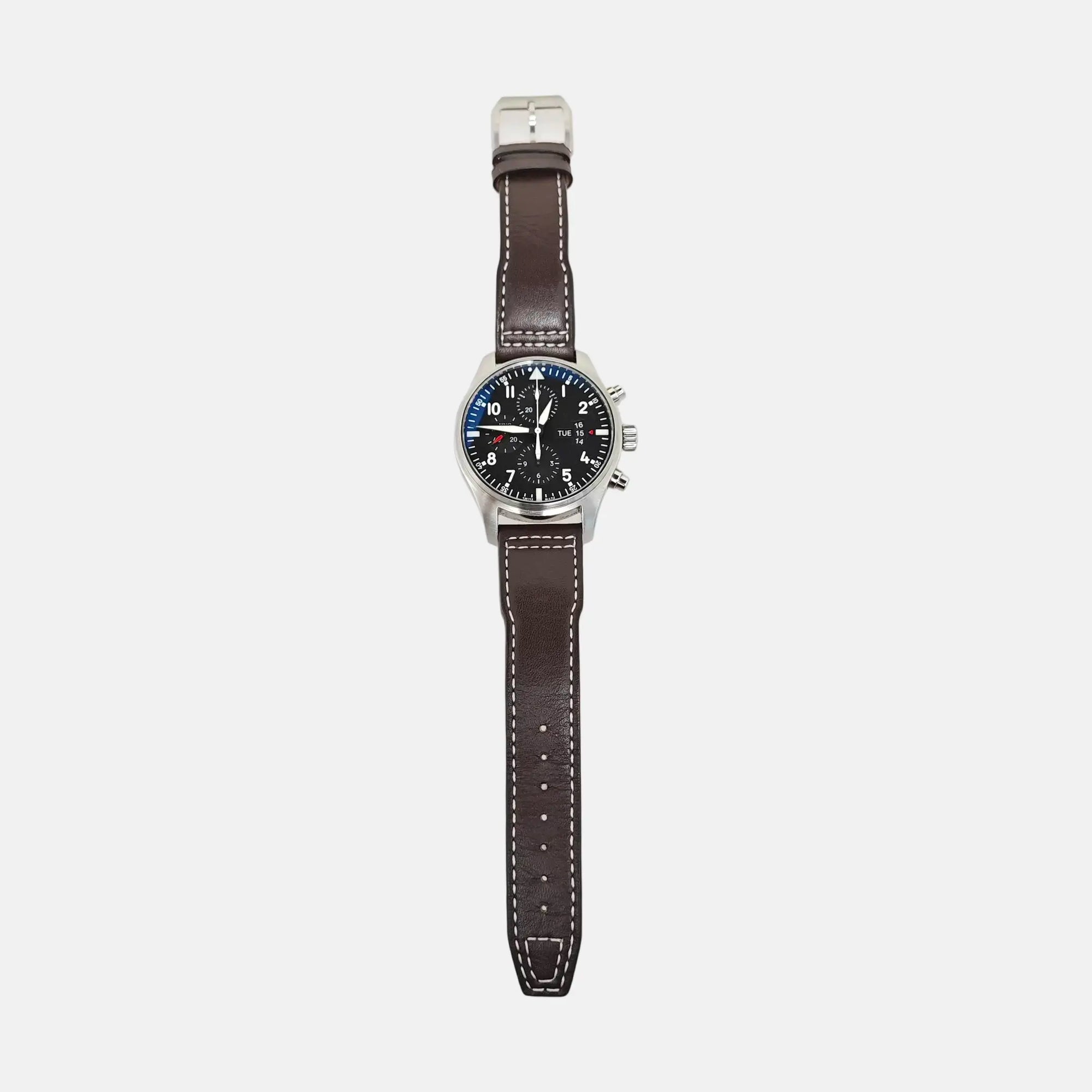 40.4mm Black Automatic Watch