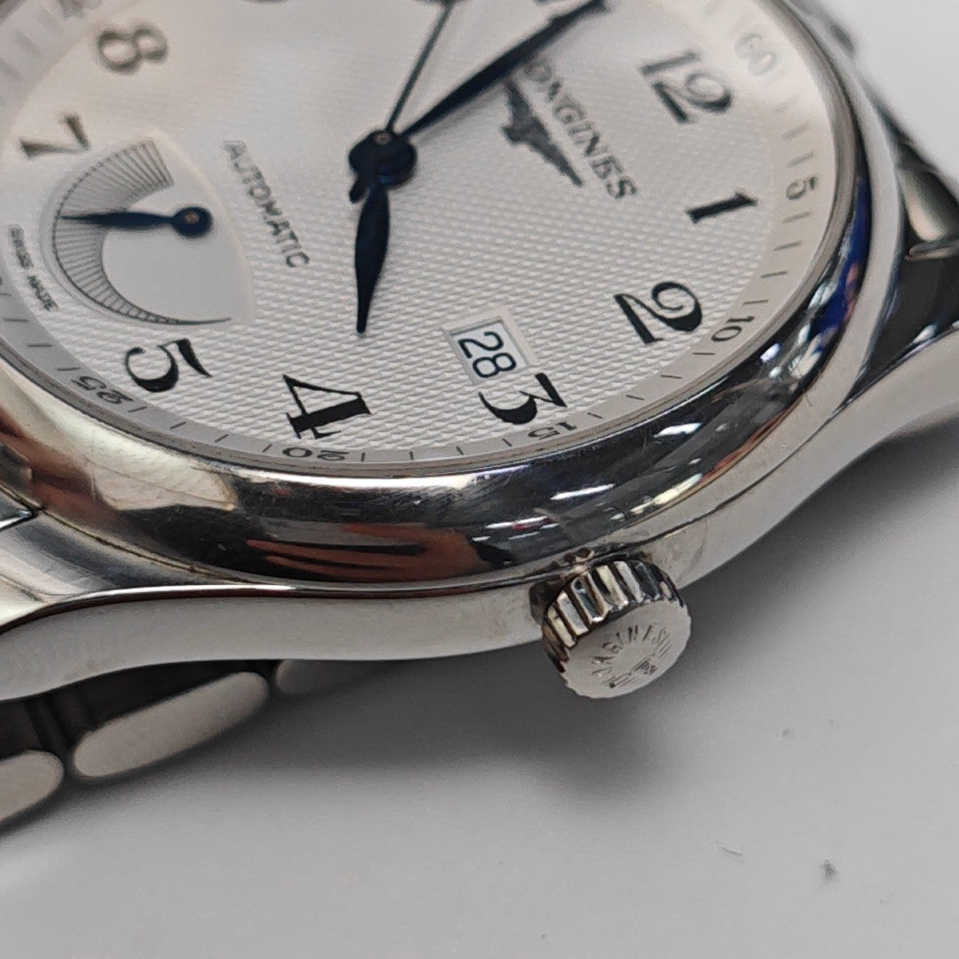 Master Control 40mm Silver Automatic Watch