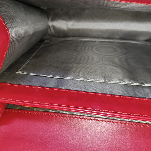 Zumi Small Calfskin Red