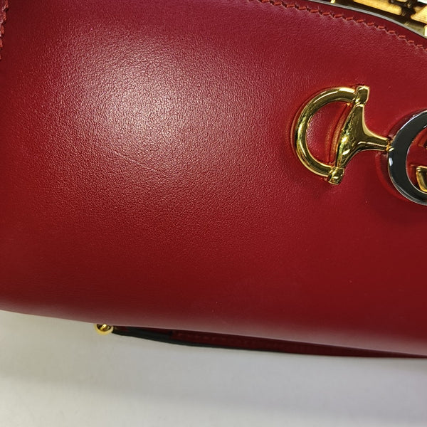 Zumi Small Calfskin Red