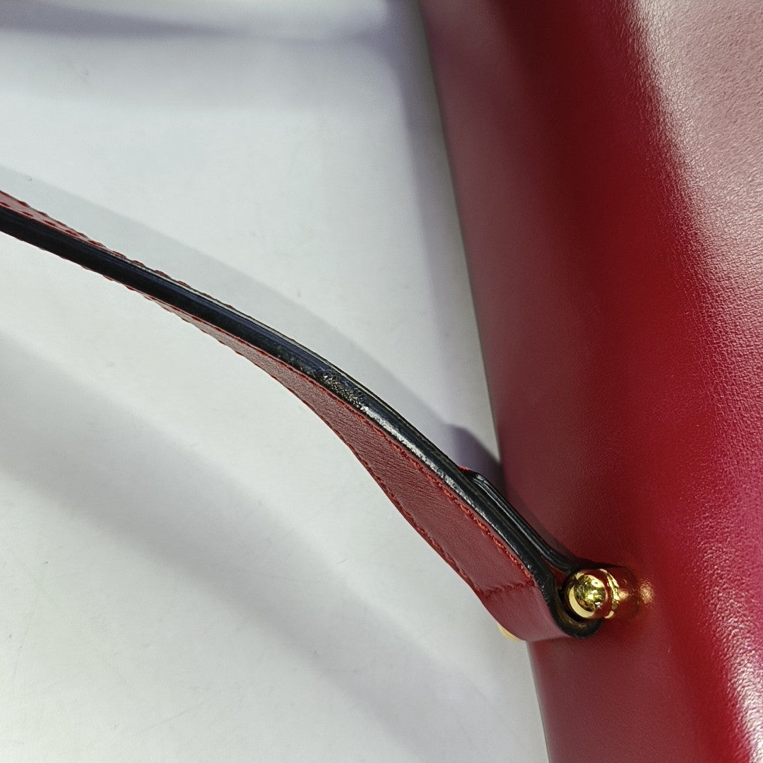 Zumi Small Calfskin Red