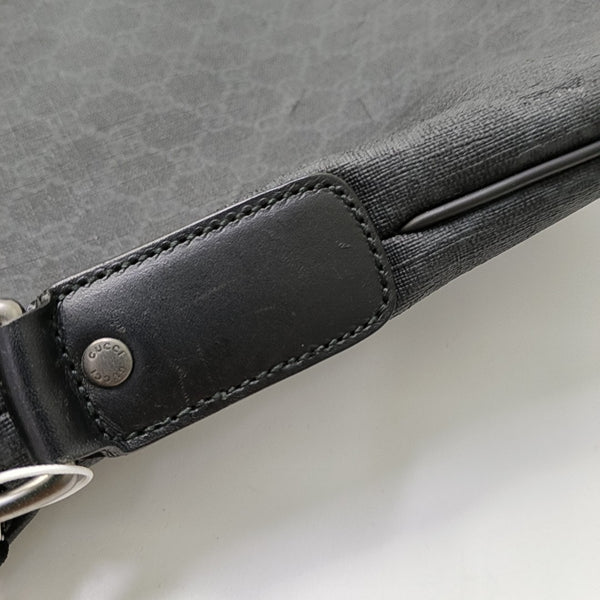 Monogram Coated Canvas Black