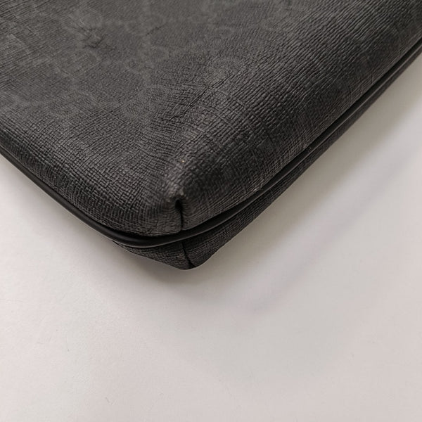 Monogram Coated Canvas Black