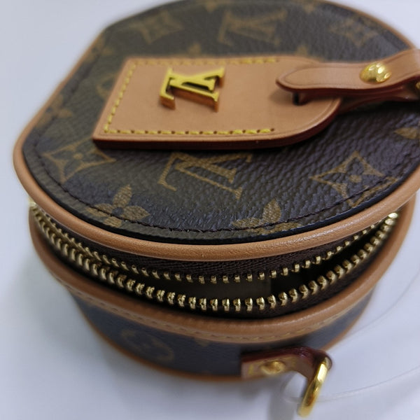 BOITE CHAPEAU Monogram Coated Canvas Brown