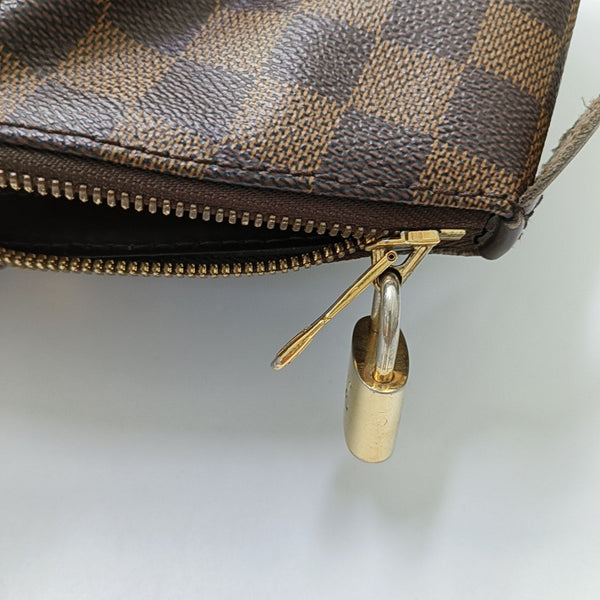 VERONA MM Damier Ebene Coated Canvas Brown